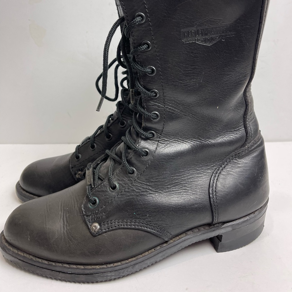 VTG Harley Davidson Womens Boots Biker 8.5 amazing